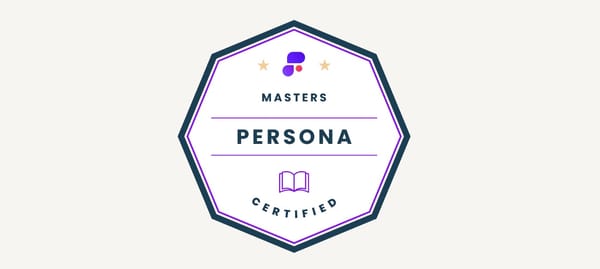 Take your personas to the next 
 level. Get persona certified