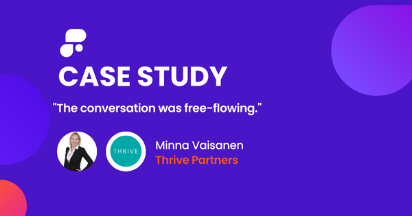 ‘The conversation was free-flowing’ - Minna Vaisanen