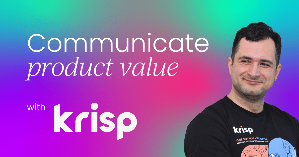 The power of perception: Communicating product value