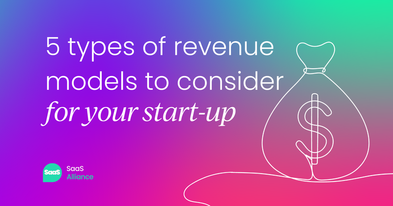 5 types of revenue models to consider for your start-up